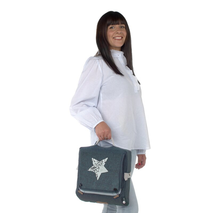 Booster multifunctional, Jane, Transformabil in geanta, cu buzunar, cu ham in 3 puncte, 6-36 luni, Seal [3]