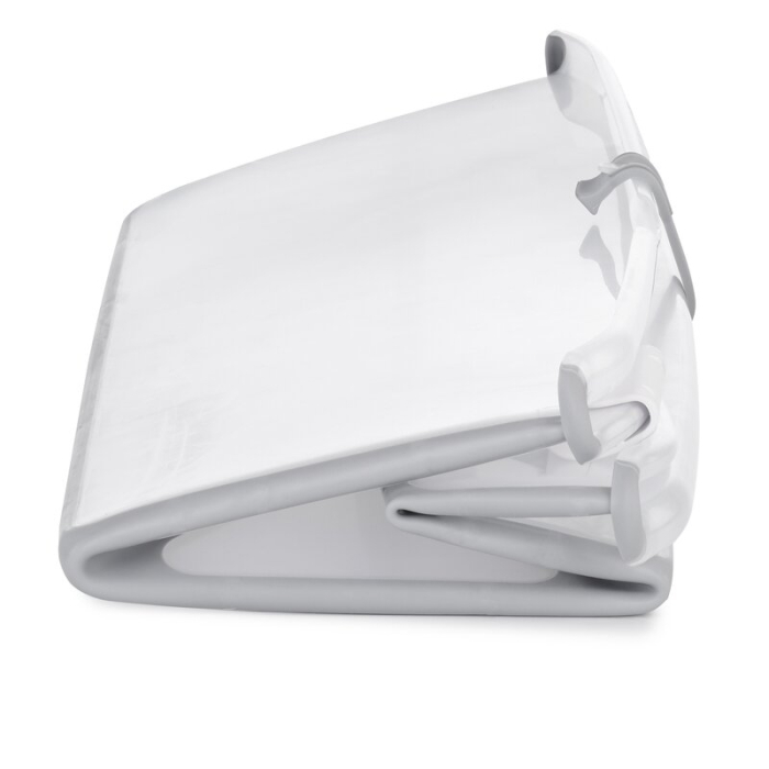 Cadita de baie cu pliere ultra-compacta, Jane, Oasis, cu doua manere, 68 x 42 x 26 cm, Tropical [7]