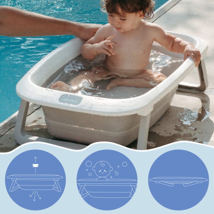 Cadita pliabila Beaba Eazy Pop Velvet Grey [3]