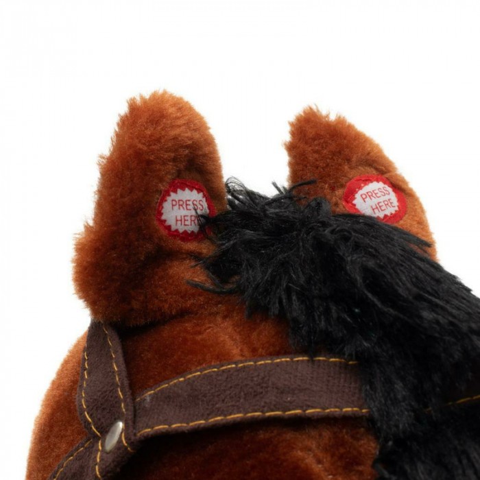 Calut balansoar din plus Baby Mix Arthur cu efecte de miscare a gurii, melodie de cowboy si efect de galop [4]