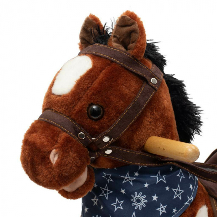 Calut balansoar din plus Baby Mix Arthur cu efecte de miscare a gurii, melodie de cowboy si efect de galop [3]