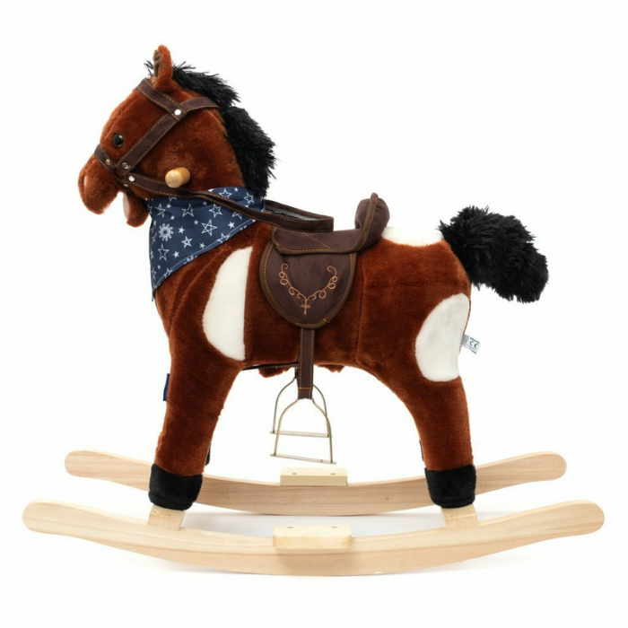 Calut balansoar din plus Baby Mix Arthur cu efecte de miscare a gurii, melodie de cowboy si efect de galop [2]