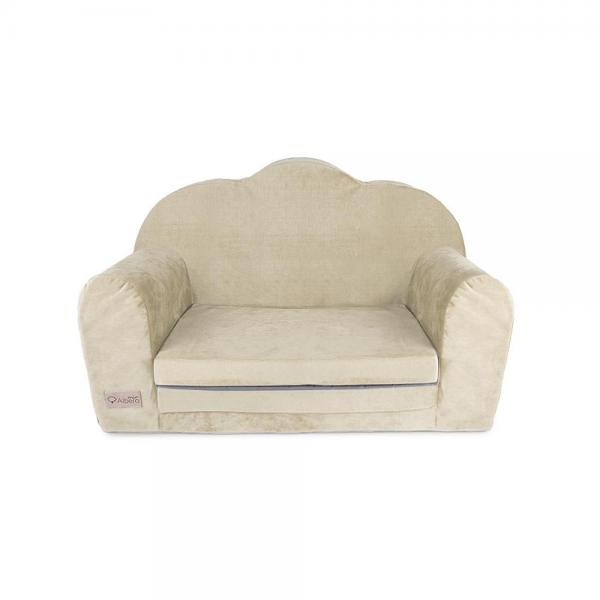 Canapea extensibila Klups catifea beige V110 [2]