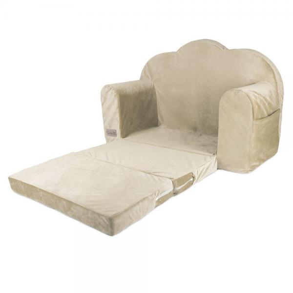 Canapea extensibila Klups catifea beige V110 [4]