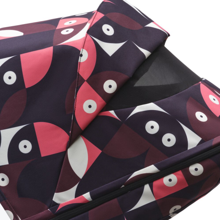 Capotina carucior Bugaboo Donkey 5 Animal Explorer Pink Red [3]