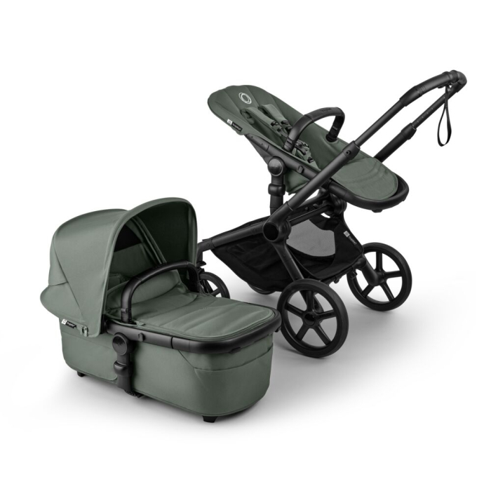 Carucior 2 in 1 Bugaboo Fox 5 Renew Black Forest Green [2]