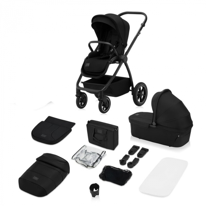 Carucior 2 in 1 Lionelo Meril cu landou si scaun cu dimensiune XL [4]