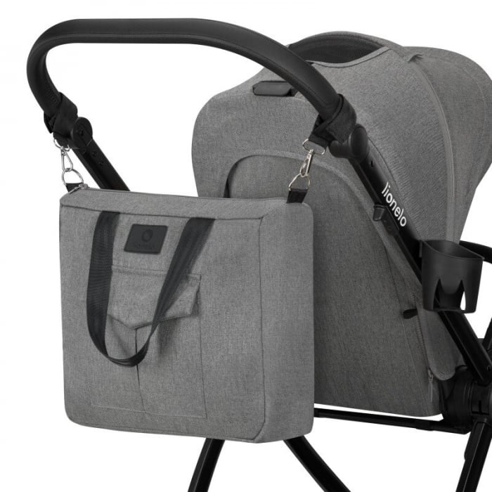 Carucior 2 in 1 Lionelo Meril cu landou si scaun cu dimensiune XL [14]