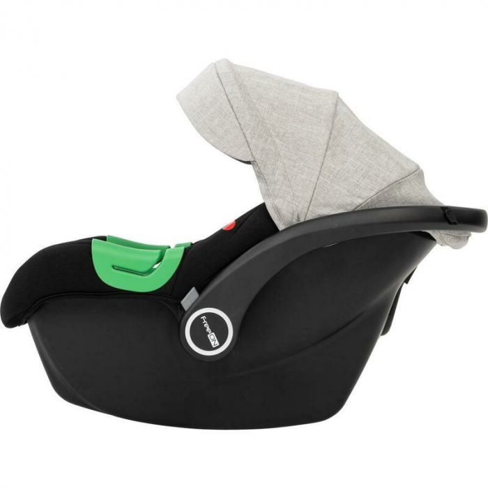Carucior 3 in 1 FreeON Joy reversibil cu cadru din aluminiu Gri [5]