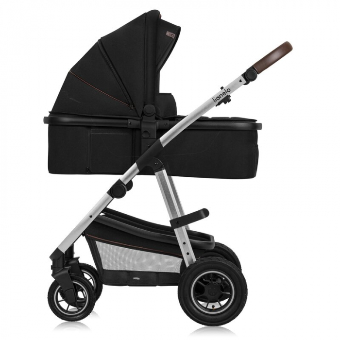 Carucior 3 in 1 Lionelo Amber cadru aluminiu Negru [17]