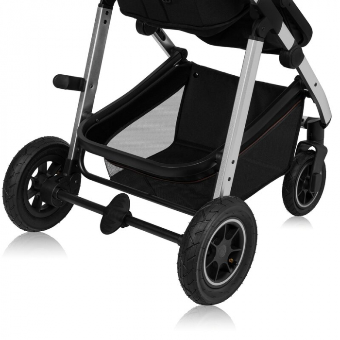 Carucior 3 in 1 Lionelo Amber cadru aluminiu Negru [20]