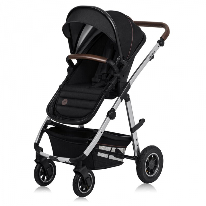 Carucior 3 in 1 Lionelo Amber cadru aluminiu Negru [7]