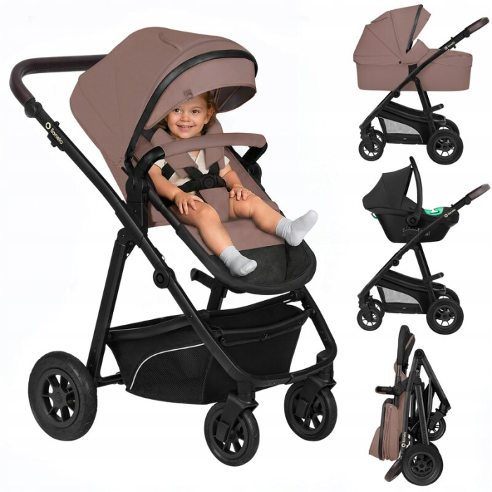 Carucior 3 in 1 Lionelo Bianka transformabil [3]