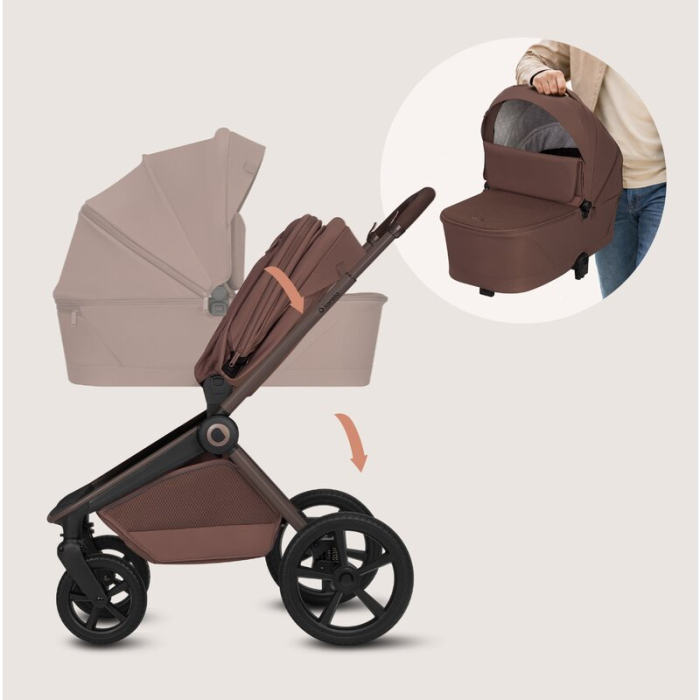 Carucior 3 in 1, Lionelo, Freya, Cu scoica ADAC, Landou si salteluta ventilate, Pliabil, Reglare spatar in 3 pozitii, Suport de picioare in 4 pozitii, Maner reglabil in 3 pozitii, Sustine 22 kg, Cu ac [38]