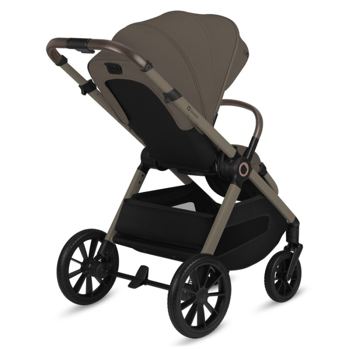 Carucior 3 in 1, Lionelo, Layla, Pana la 22 kg, Cadru aluminiu, Cu landou intarit si salteluta din spuma AirDots, Cu scoica auto testata ADAC, Reversibil, Cu ventilatie 3D, Cu accesorii, EN1888-1, EN1 [8]