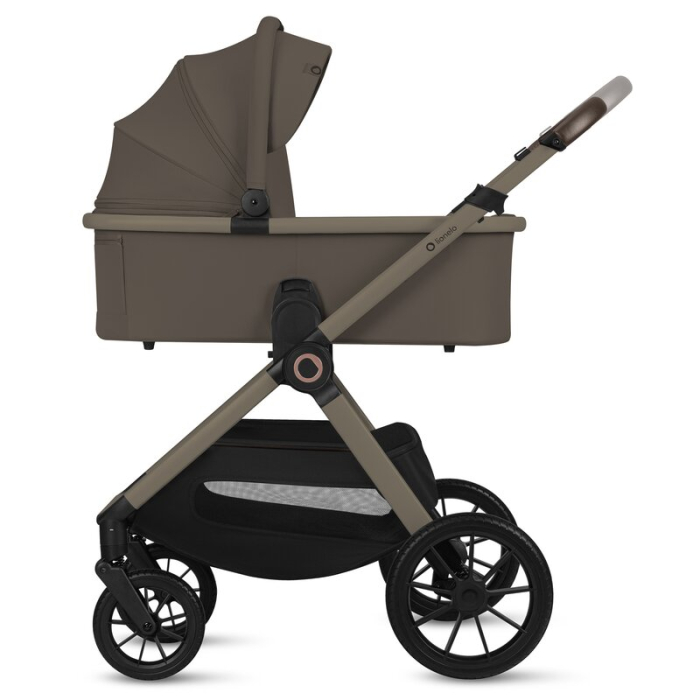 Carucior 3 in 1, Lionelo, Layla, Pana la 22 kg, Cadru aluminiu, Cu landou intarit si salteluta din spuma AirDots, Cu scoica auto testata ADAC, Reversibil, Cu ventilatie 3D, Cu accesorii, EN1888-1, EN1 [11]