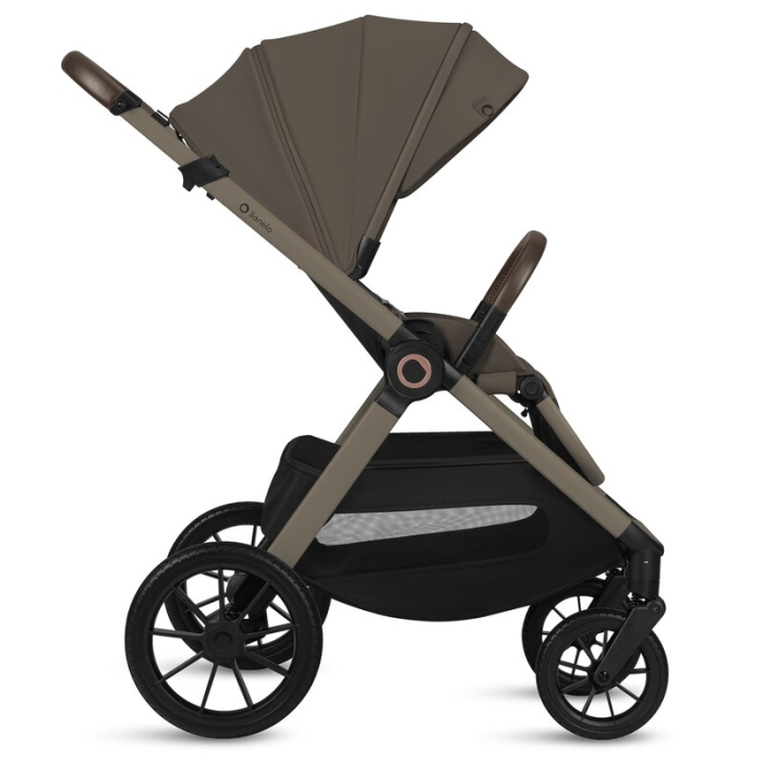 Carucior 3 in 1, Lionelo, Layla, Pana la 22 kg, Cadru aluminiu, Cu landou intarit si salteluta din spuma AirDots, Cu scoica auto testata ADAC, Reversibil, Cu ventilatie 3D, Cu accesorii, EN1888-1, EN1 [20]