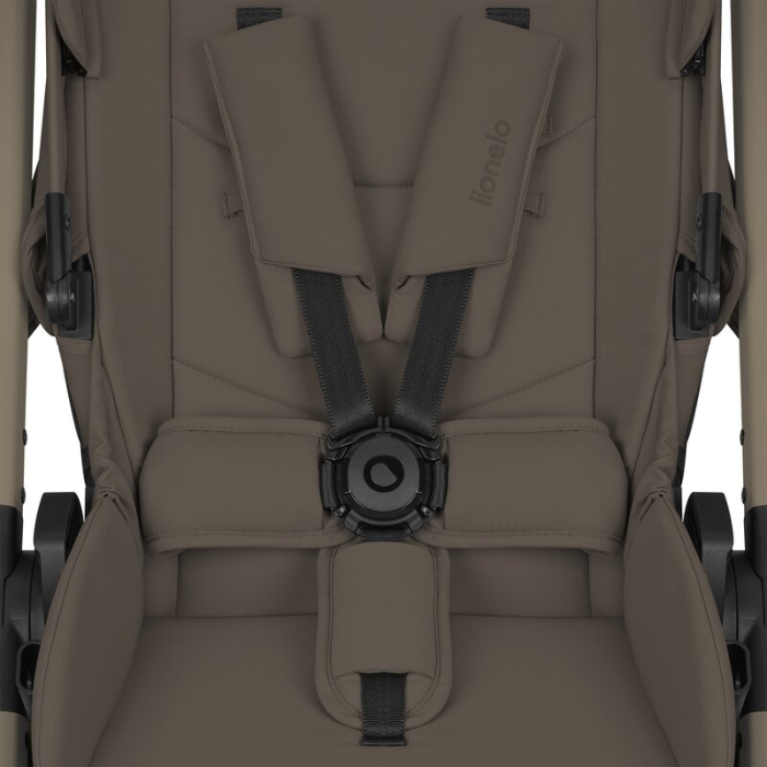 Carucior 3 in 1, Lionelo, Layla, Pana la 22 kg, Cadru aluminiu, Cu landou intarit si salteluta din spuma AirDots, Cu scoica auto testata ADAC, Reversibil, Cu ventilatie 3D, Cu accesorii, EN1888-1, EN1 [34]