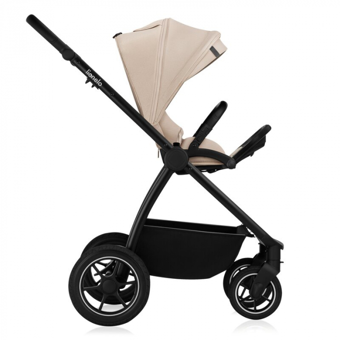 Carucior 3 in 1 Lionelo Meril cu landou de dimensiune XL Reversibil cu scoica auto [11]