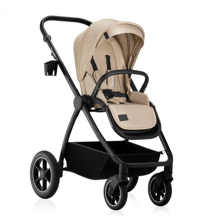 Carucior 3 in 1 Lionelo Meril cu landou de dimensiune XL Reversibil cu scoica auto [3]