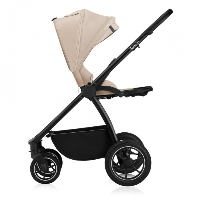 Carucior 3 in 1 Lionelo Meril cu landou de dimensiune XL Reversibil cu scoica auto [12]