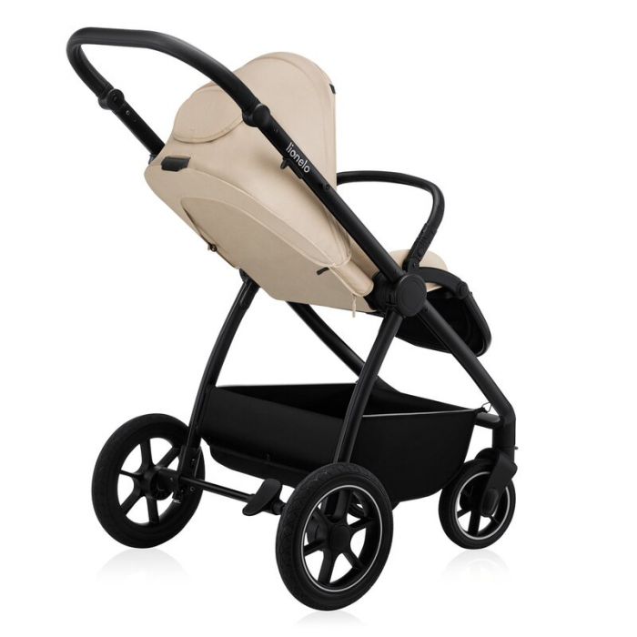 Carucior 3 in 1 Lionelo Meril cu landou de dimensiune XL Reversibil cu scoica auto [8]