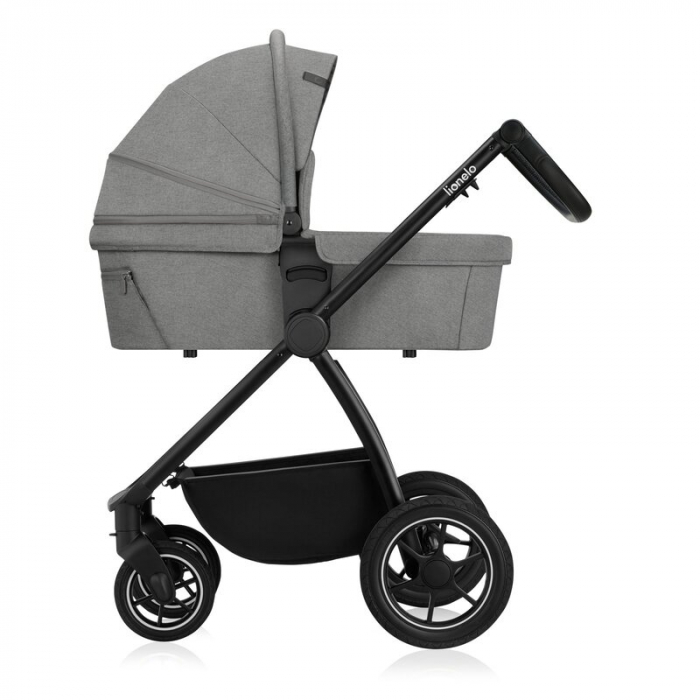 Carucior 3 in 1 Lionelo Meril cu landou de dimensiune XL Reversibil cu scoica auto [15]