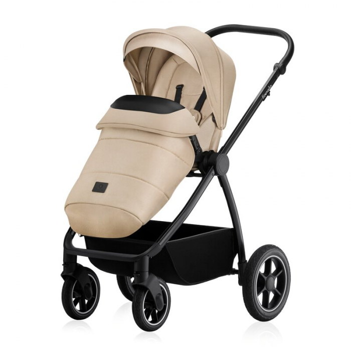 Carucior 3 in 1 Lionelo Meril cu landou de dimensiune XL Reversibil cu scoica auto [5]