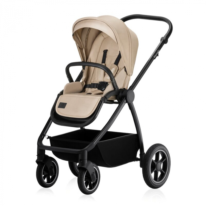 Carucior 3 in 1 Lionelo Meril cu landou de dimensiune XL Reversibil cu scoica auto [4]