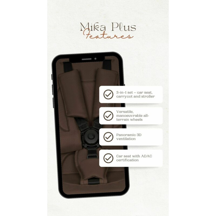 Carucior 3 in 1 Lionelo Mika [48]