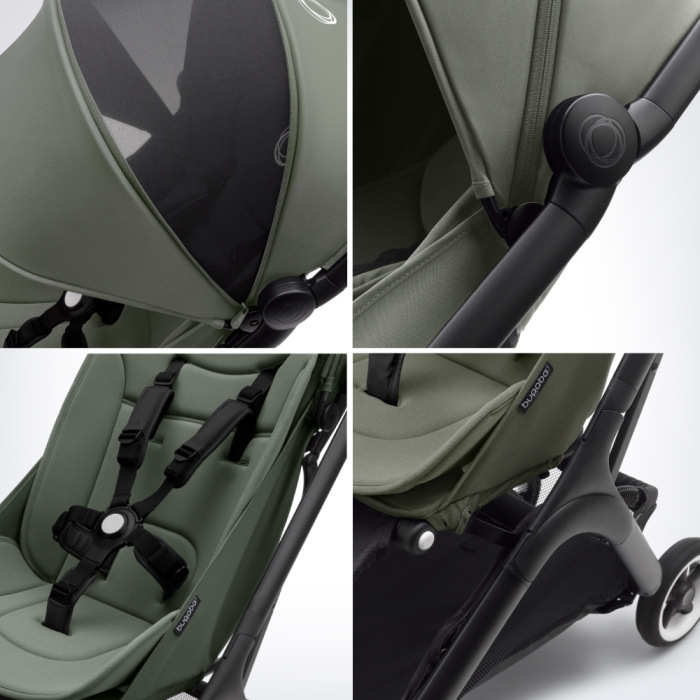 Carucior Bugaboo Butterfly Black Forest Green [6]