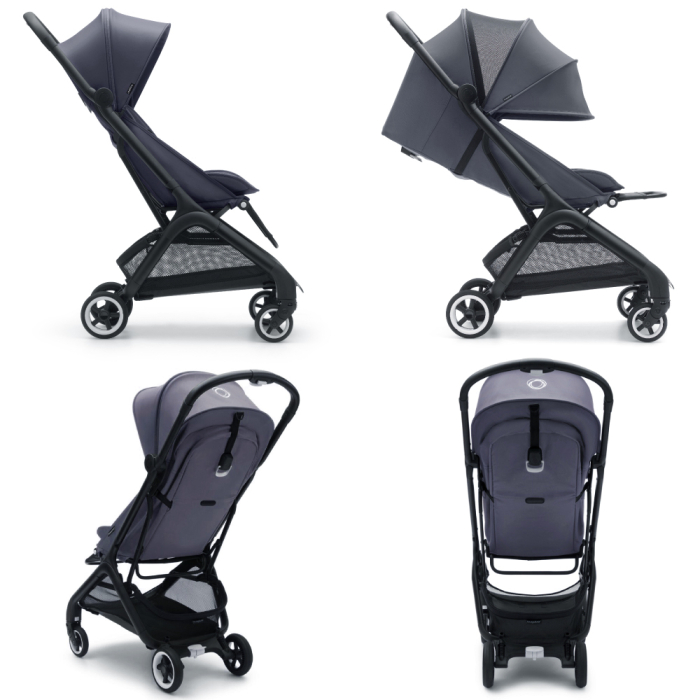 Carucior Bugaboo Butterfly Black Stormy Blue [4]