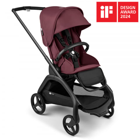 Carucior Bugaboo Dragonfly Black Dark Cherry [2]