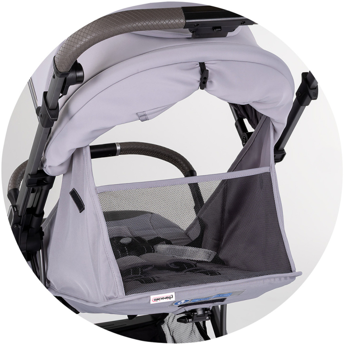 Carucior sport Chipolino Omnia cu maner reversibil platinum [11]