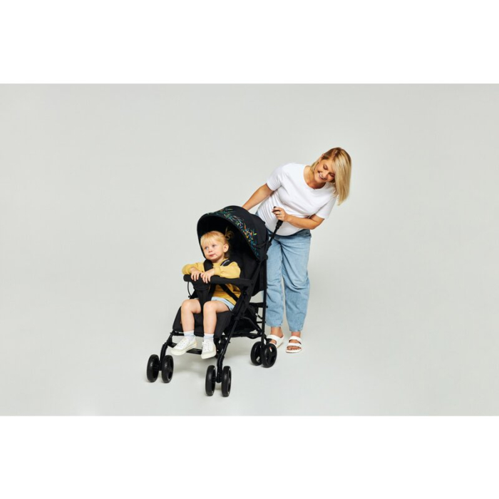 Carucior sport compact, Lionelo, Irma, Pliere tip umbrela, 6- 36 luni, Pana la 15 kg, Gri [14]