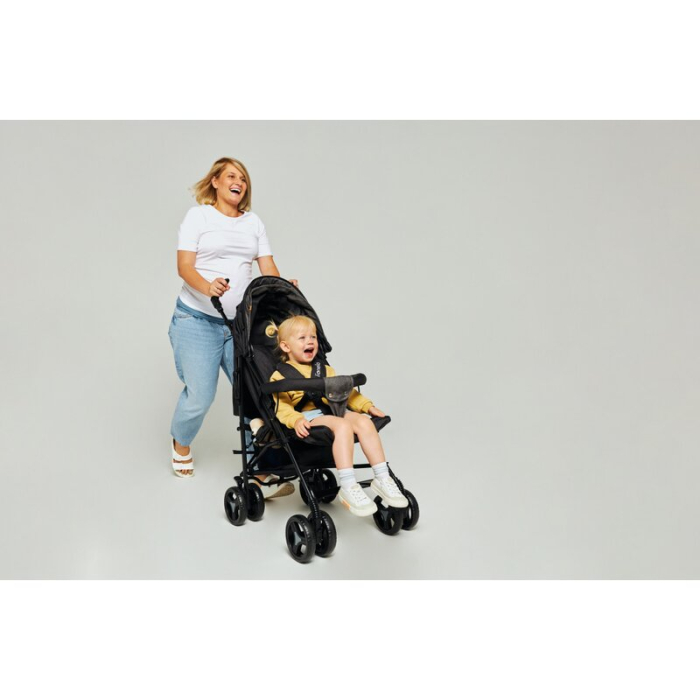 Carucior sport compact, Lionelo, Irma, Pliere tip umbrela, 6- 36 luni, Pana la 15 kg, Gri [24]