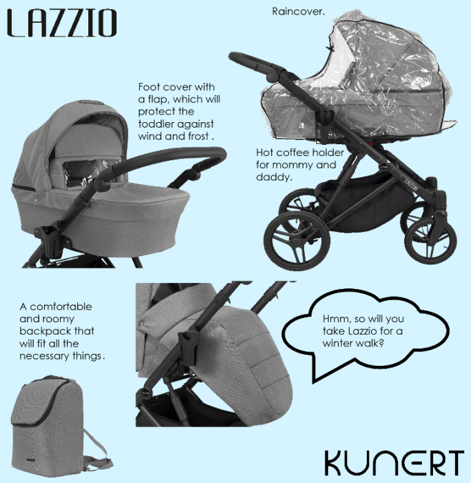 Carucior 2in1 Lazzio Kunert [25]