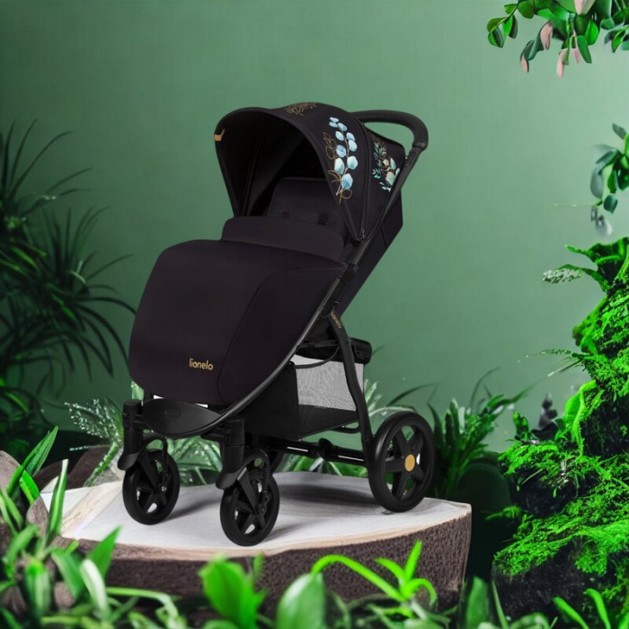 Carucior sport Lionelo Annet Plus Golden Moments Editie limitata Negru [3]