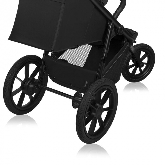 Carucior sport Lionelo Azura cu 3 roti cu baldachin XXL impermeabil [20]