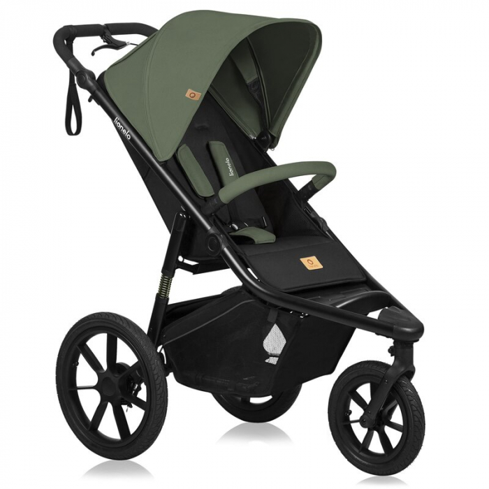 Carucior sport Lionelo Azura cu 3 roti cu baldachin XXL impermeabil [1]