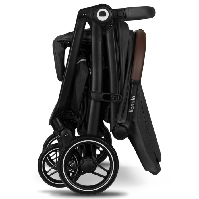 Carucior sport, Lionelo, Ingrid, Capotina impermeabila cu filtru UPF50+, Pana la 22 Kg, Sistem pentru pliere automata, 6 luni+, Gri [14]