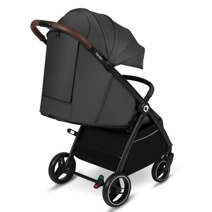 Carucior sport, Lionelo, Ingrid, Capotina impermeabila cu filtru UPF50+, Pana la 22 Kg, Sistem pentru pliere automata, 6 luni+, Gri [10]