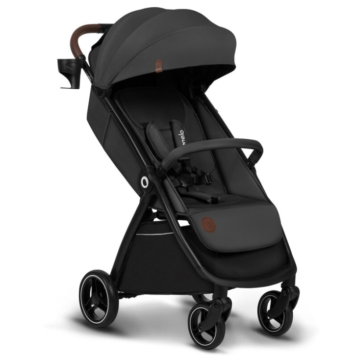 Carucior sport, Lionelo, Ingrid, Capotina impermeabila cu filtru UPF50+, Pana la 22 Kg, Sistem pentru pliere automata, 6 luni+, Gri [3]