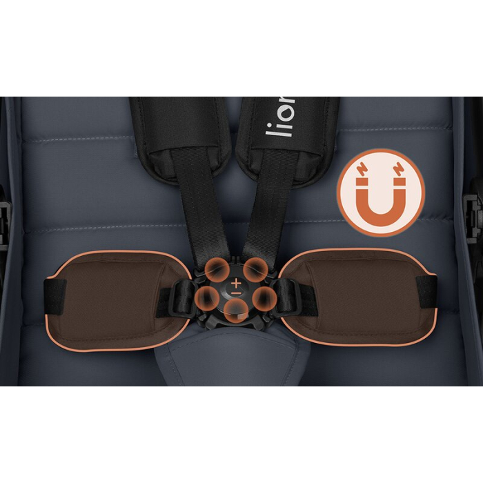 Carucior sport, Lionelo, Iva, Sustine 22 kg, 6 luni+, Gri [30]