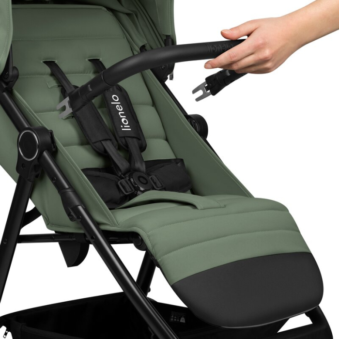 Carucior sport, Lionelo, Iva, Sustine 22 kg, 6 luni+, Verde [13]