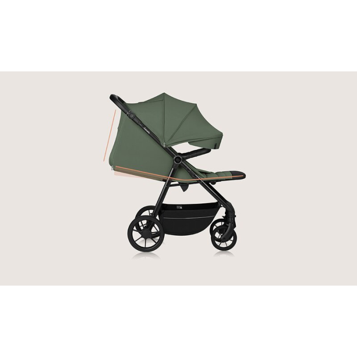 Carucior sport, Lionelo, Iva, Sustine 22 kg, 6 luni+, Verde [26]