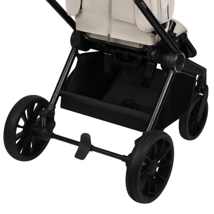 Carucior sport, Lionelo, Mika Plus, Cadru din aluminiu, Copertina XXL, cu accesorii, Pana la 22 kg, 6-48 luni; Bej [19]