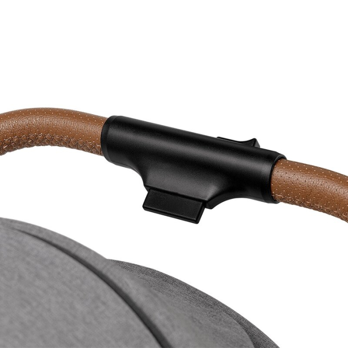 Carucior sport, Lionelo, Zoey, De la nastere, cu accesorii, Cadru din aluminiu, 0- 15 kg, Gri [16]