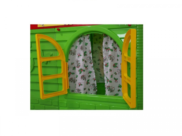 Casuta de joaca MyKids 02550/3 Green/Red - Mid [2]