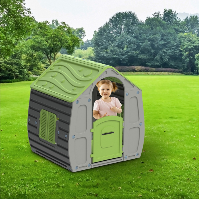 Casuta pentru copii Chipolino Magical House grey [2]